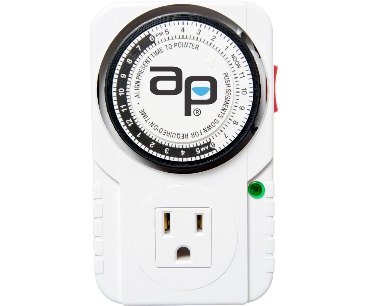 Autopilot 15A 24 Hour Grounded Timer 1725W