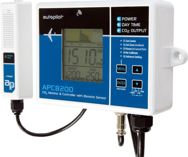 Autopilot CO2 Monitor And Controller w 15ft Remote Sensor