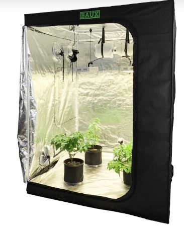 Baüx Industries Complete LED Grow Kit 5’ x 5’ x 80”