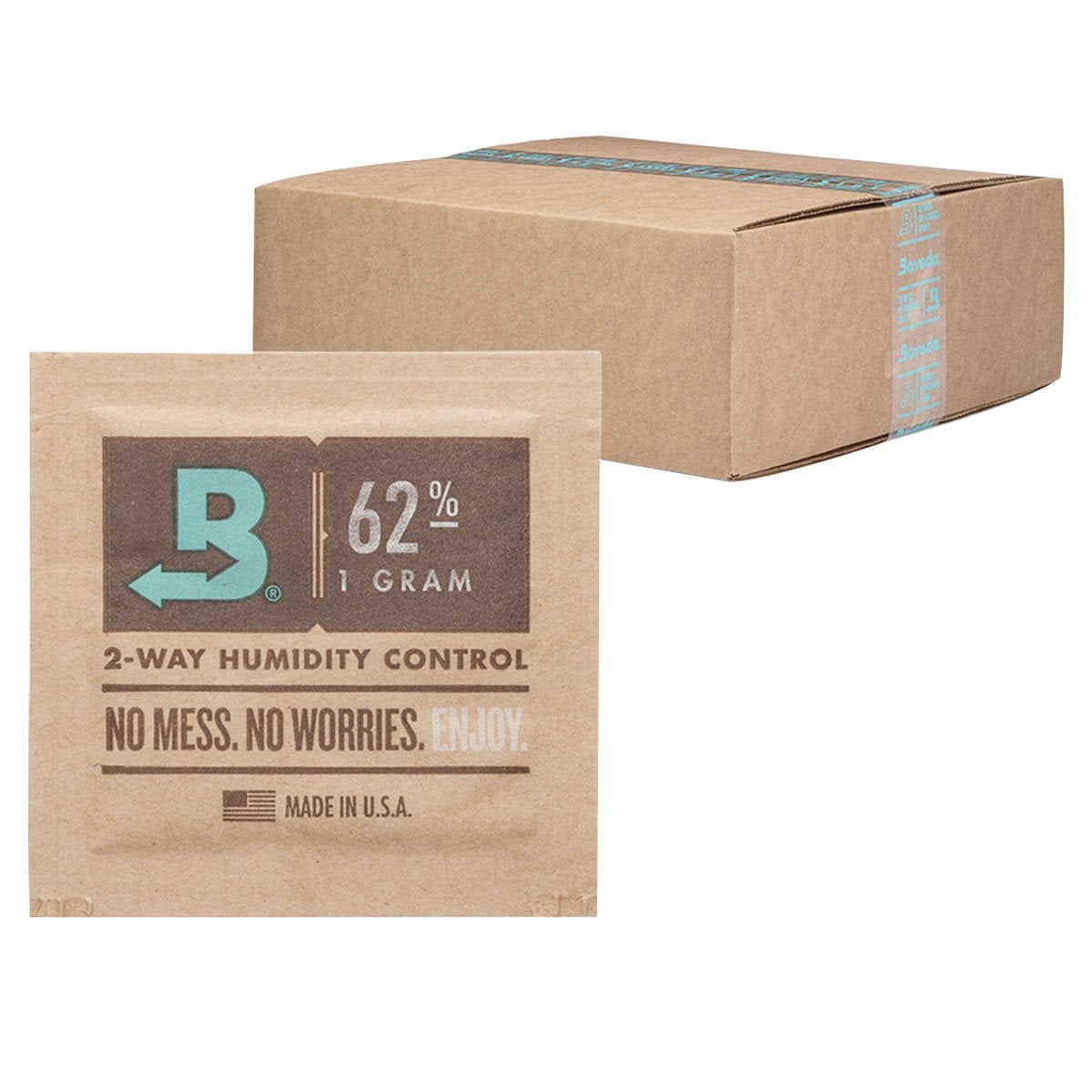 Boveda Bulk Mastercase 62% RH 1g