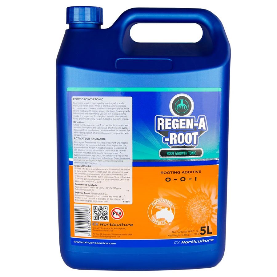 Product Secondary Image:CX Horticulture Regen A Root (0-0-1)