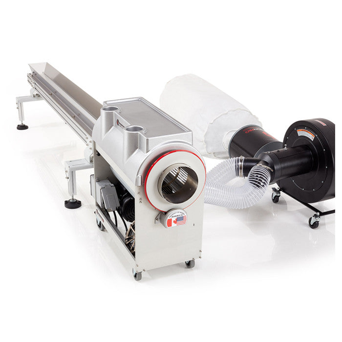 Product Secondary Image:CenturionPro Silver Bullet Wet & Dry Bud Trimming Machine with Hybrid Electropolished Tumbler