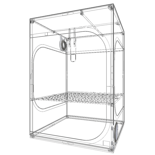 Secret Jardin Secret Jardin Dark Room Tent 5'x5'x7.5' DR150