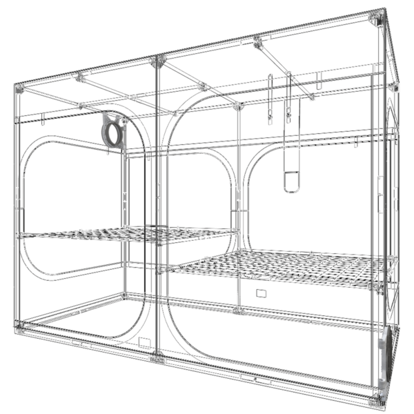 Product Secondary Image:Secret Jardin DR300W Dark Room 10' x 5' x 7'7