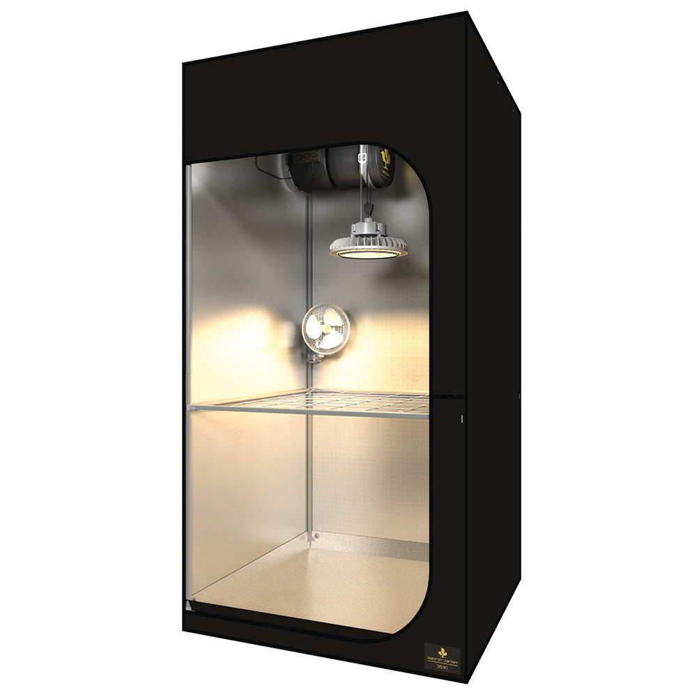 Product Secondary Image:Secret Jardin DS120 Dark Street 4' x 4' x 6.5' Grow Tent