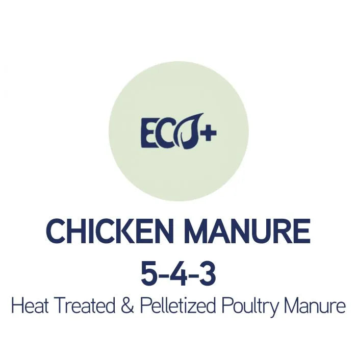 ECO+ Fertilizer Chicken manure 5-4-3 1000 kg