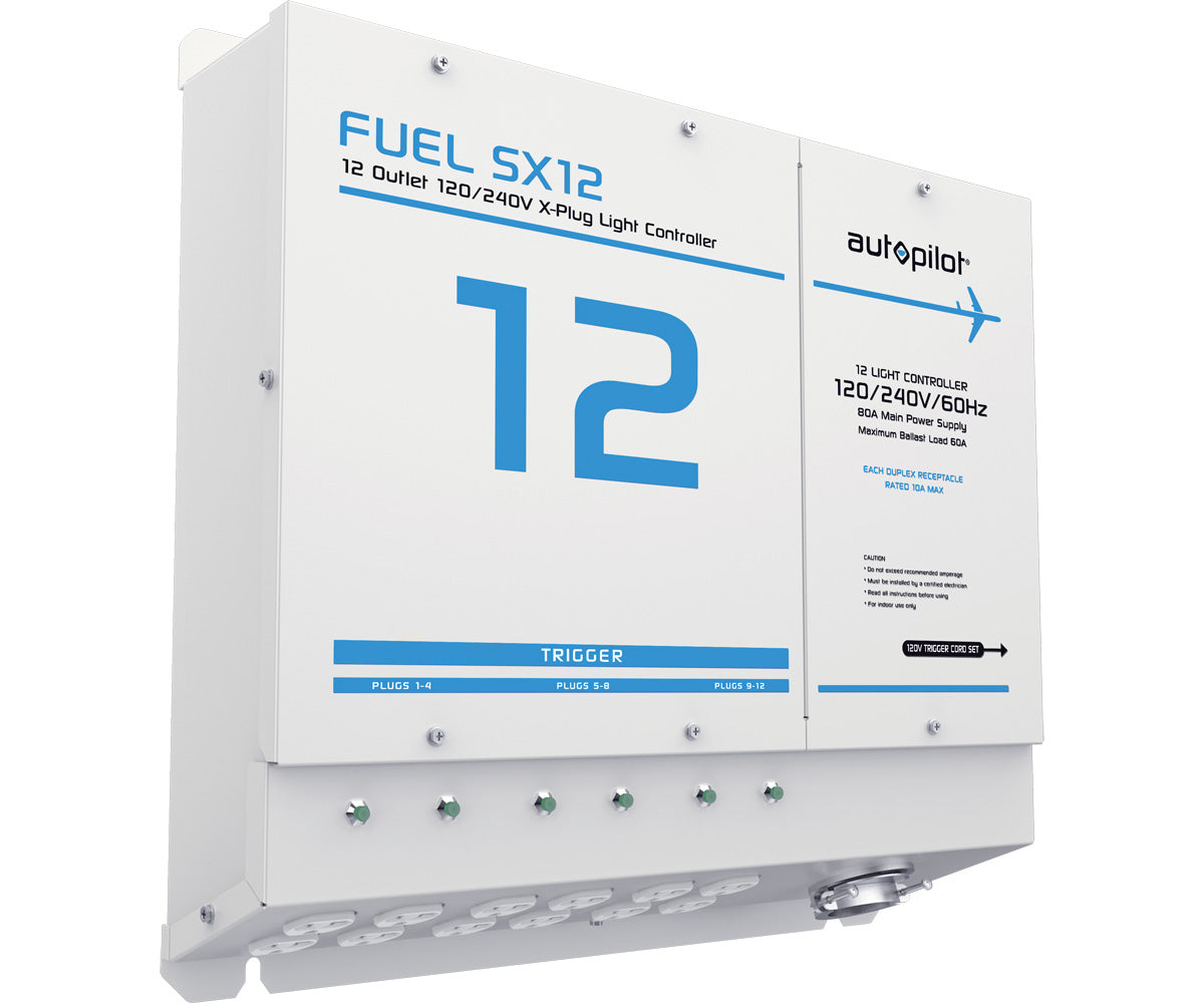 Product Image:Autopilot FUEL SX12 LC,12 Outlet,X-Plugs,120-240V, w-1 Trigr