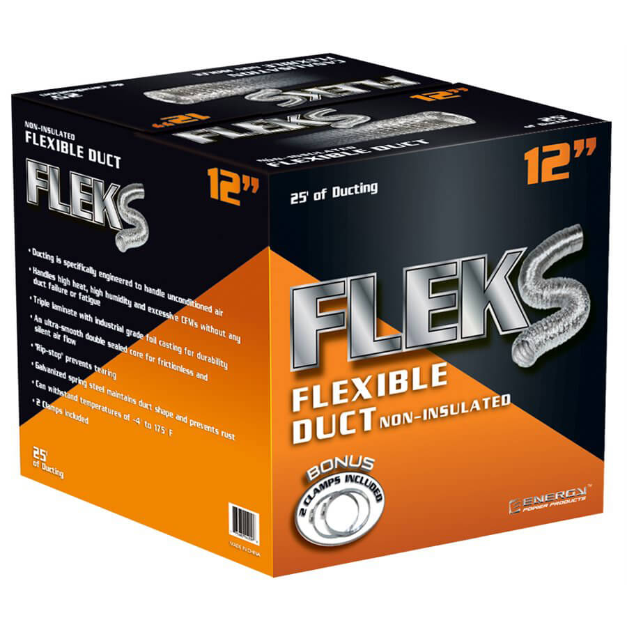 Fleks Ducting Aluminum 12 inch