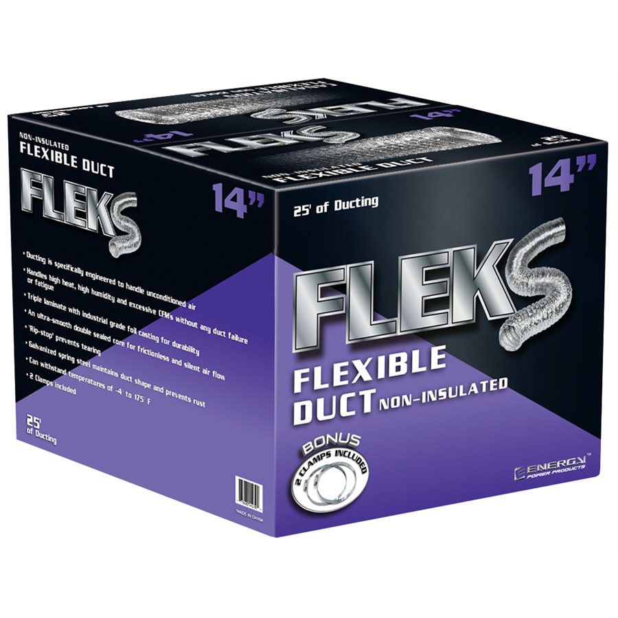 Fleks Ducting Aluminum 14 inch