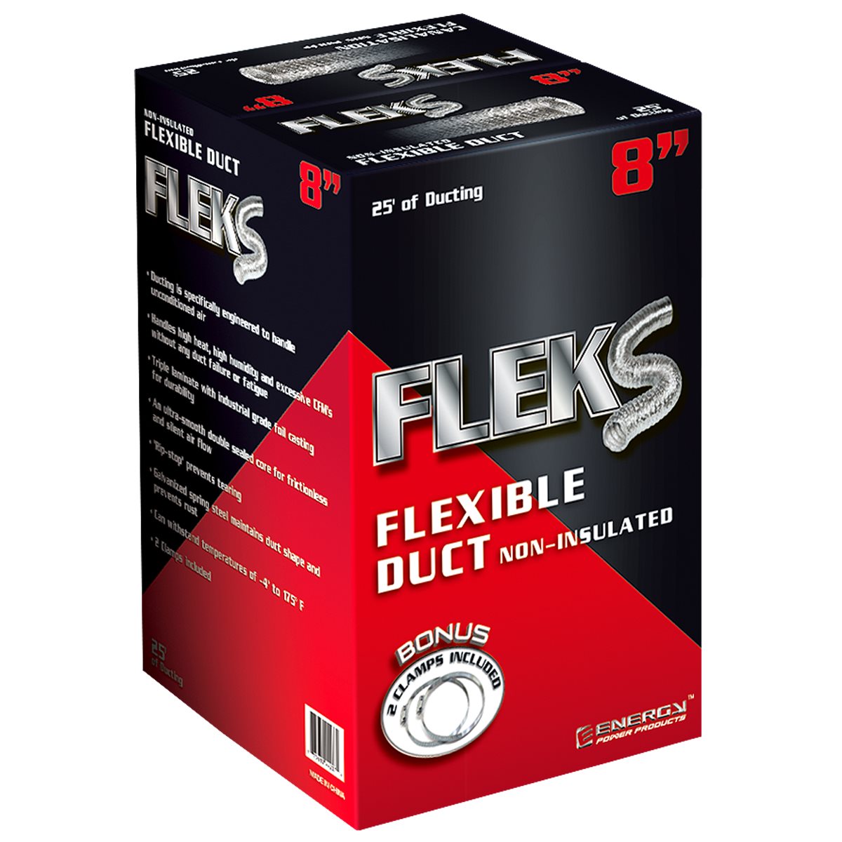 Fleks Ducting Aluminum 8 inch