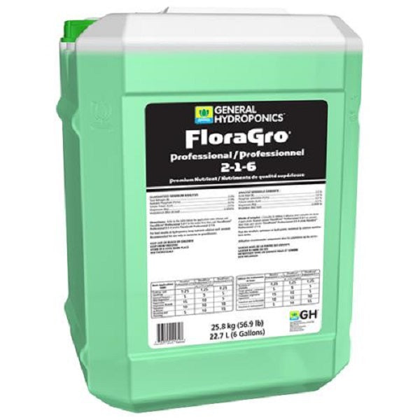 General Hydroponics FloraGro Professional 6 Gallon