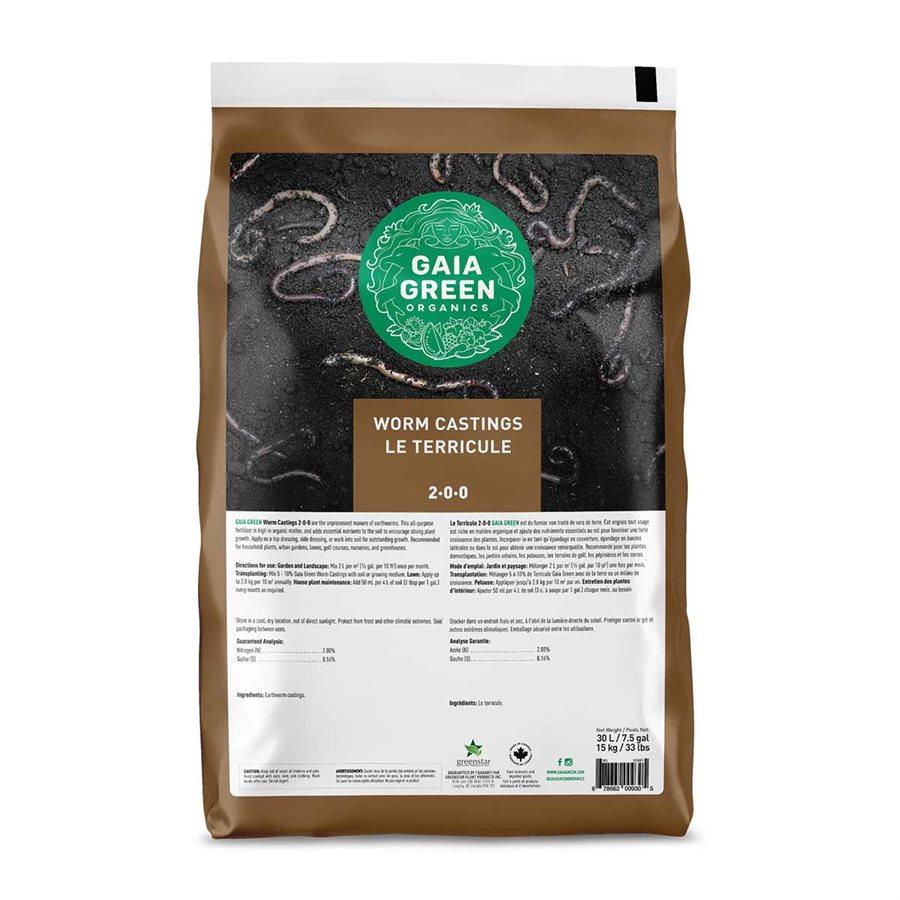 Gaia Green Worm Castings 15KG