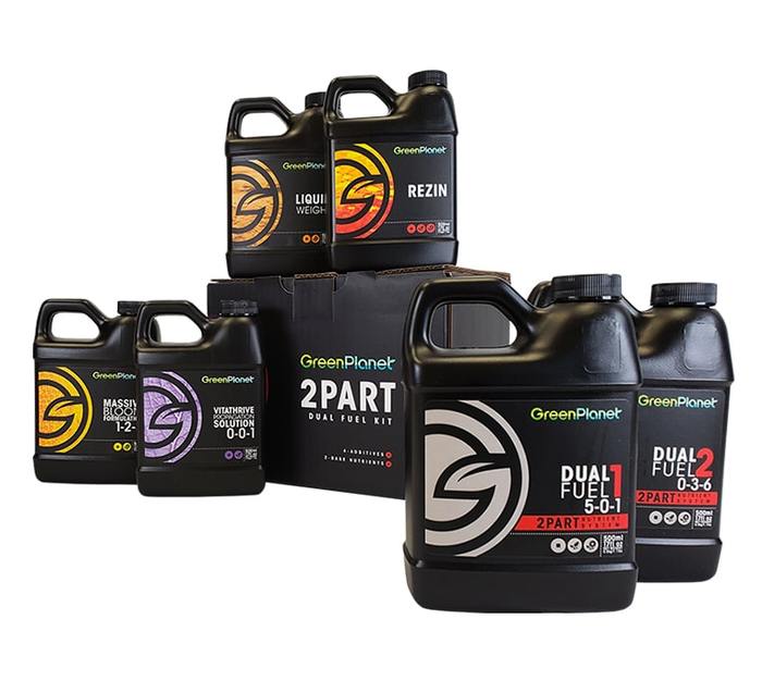 Product Secondary Image:GreenPlanet Nutrients 2 Part Dual Fuel Kit