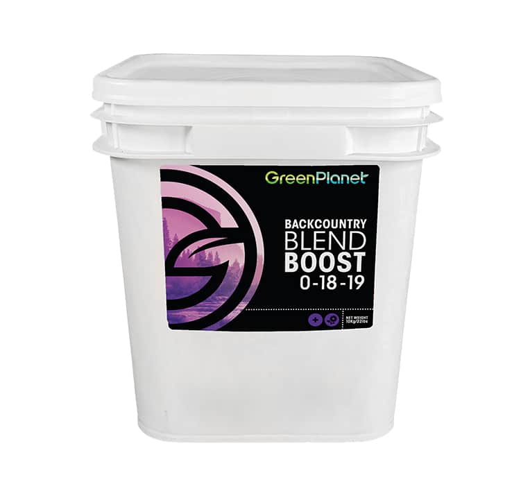 Product Secondary Image:GreenPlanet Nutrients Backcountry Blend - Formule Boost 0-18-19