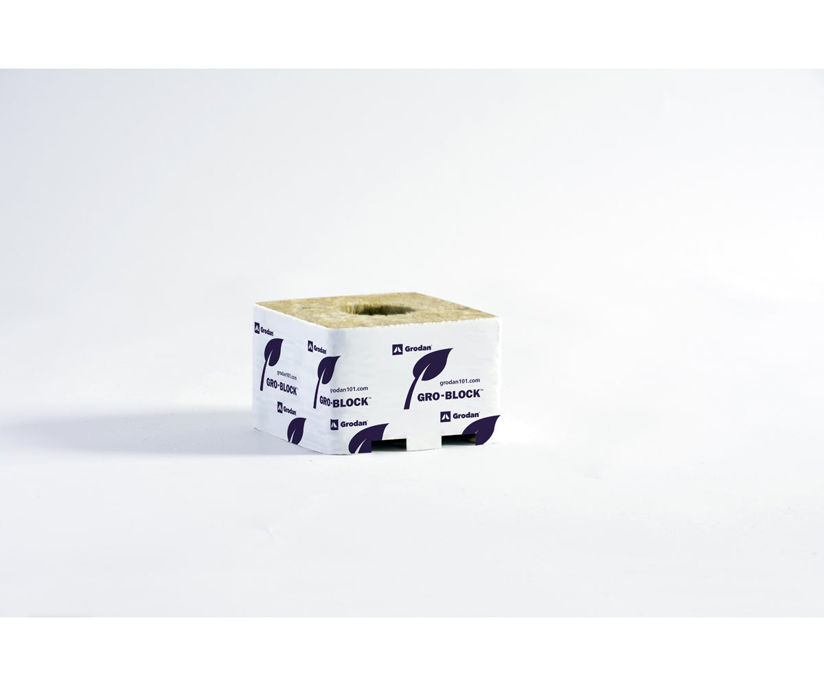 Grodan Gro-Block Imp GR6.5 40/40 w/Hole (216)