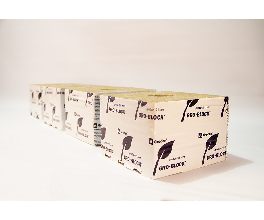 Product Secondary Image:Grodan Gro-Block Improved Jumbo (6x6x4) Case of 64