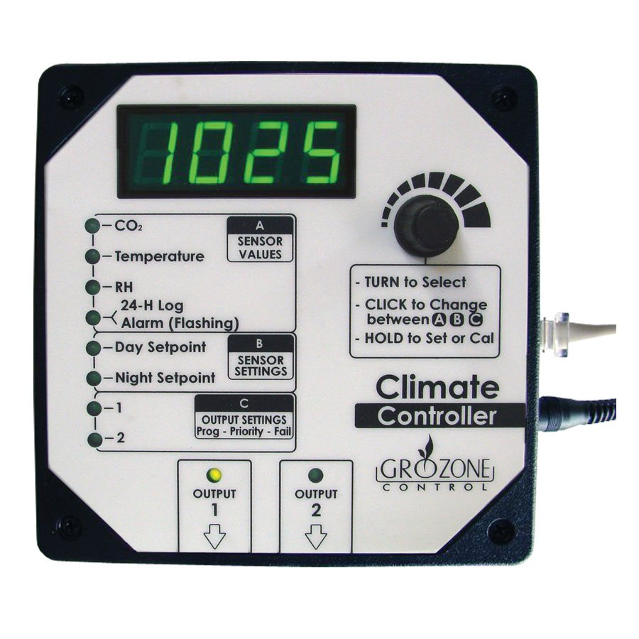 Product Image:Grozone HTC Climate, CO2, RH and Temp Controller