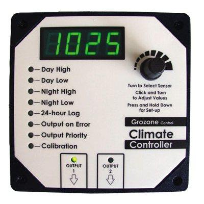 Grozone HT Climate Controller RH And T°