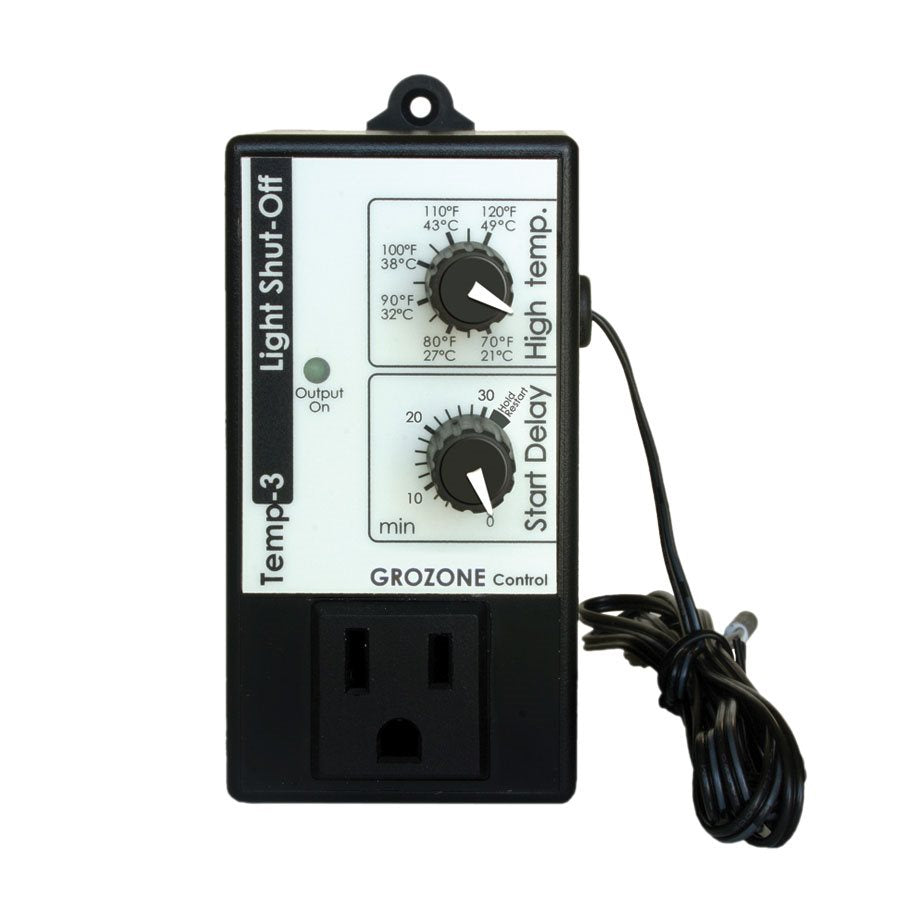Product Image:Grozone TP3 High Temp Shut-Off Tempstat Controller