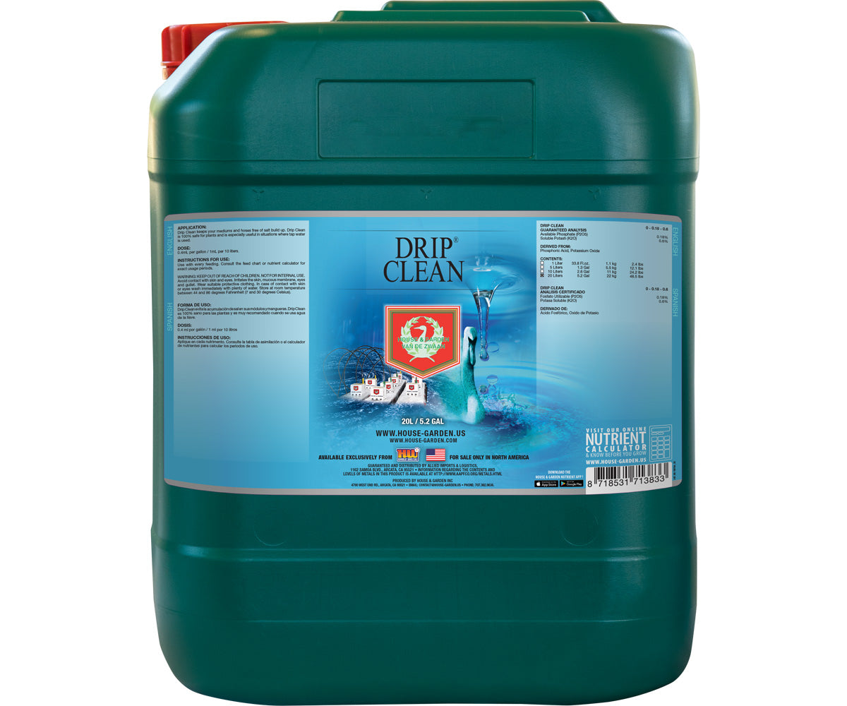 House and Garden Drip Clean 20 Liter