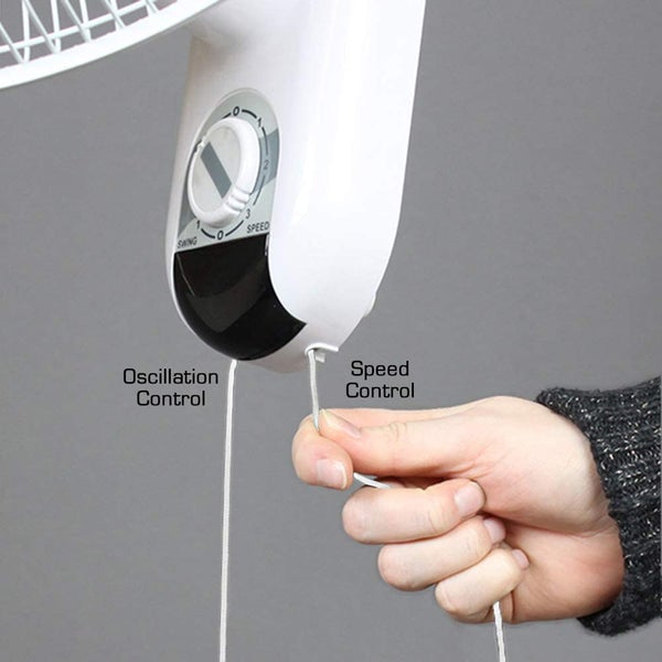 Hurricane Classic Oscillating Wall Mount Fan 16 inch Fan