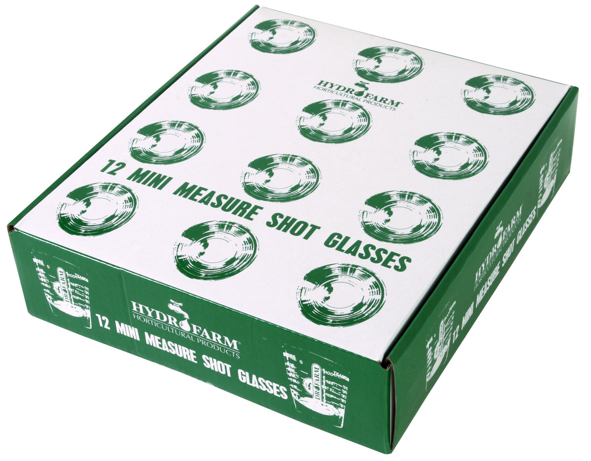 Product Secondary Image:Hydrofarm Mini Measure Shot Glass (CS of 12)