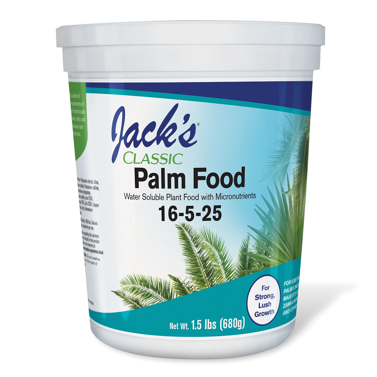 Jack's Classic Palm Food 16-5-25 1.5 lb