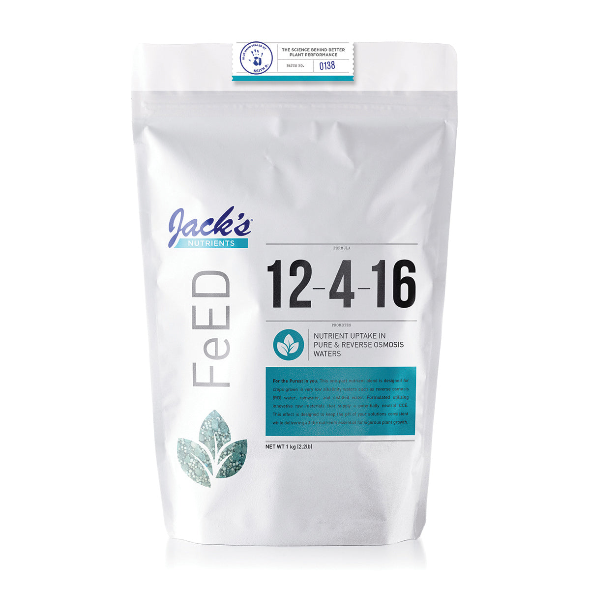 Jack's Nutrients 12-4-16 RO 1 kg