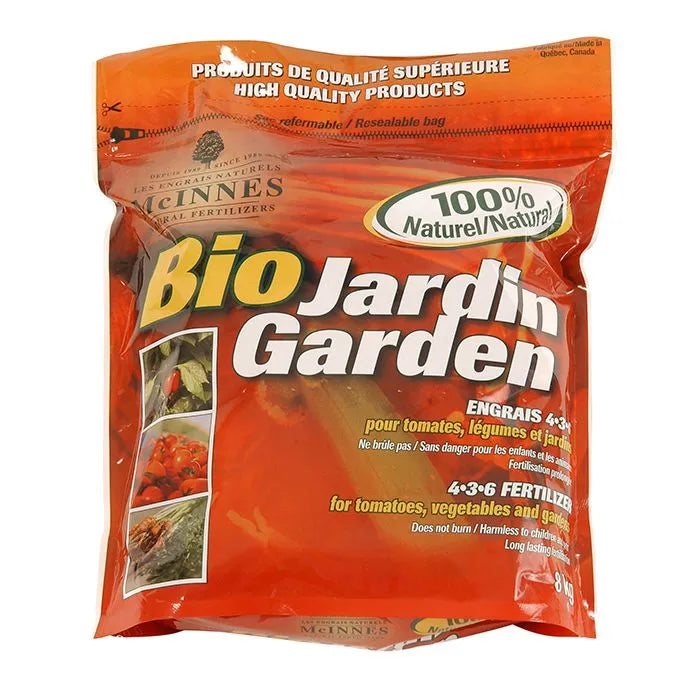 MCINNES BIO-Garden fertilizer 4-3-6 8 kg