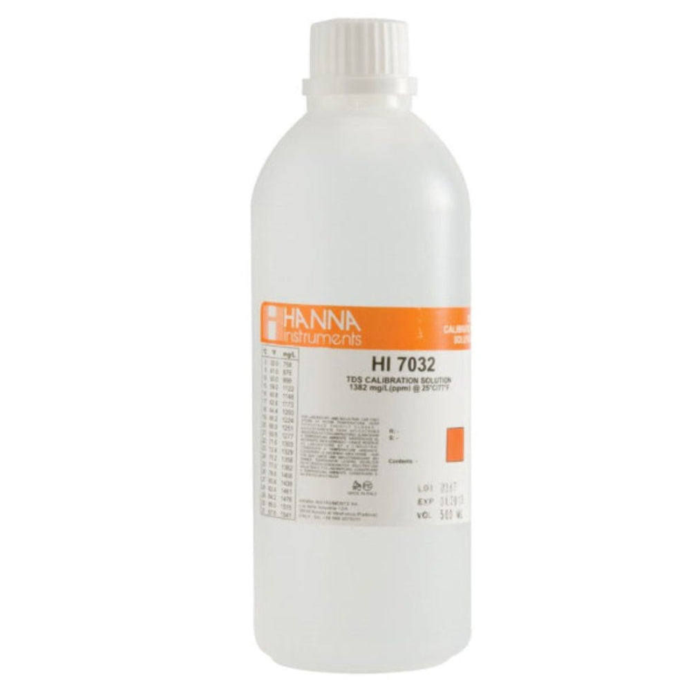 Product Image:Hanna Instruments HI7032L 1382 mg/L (ppm) TDS Calibration Solution (500 mL)