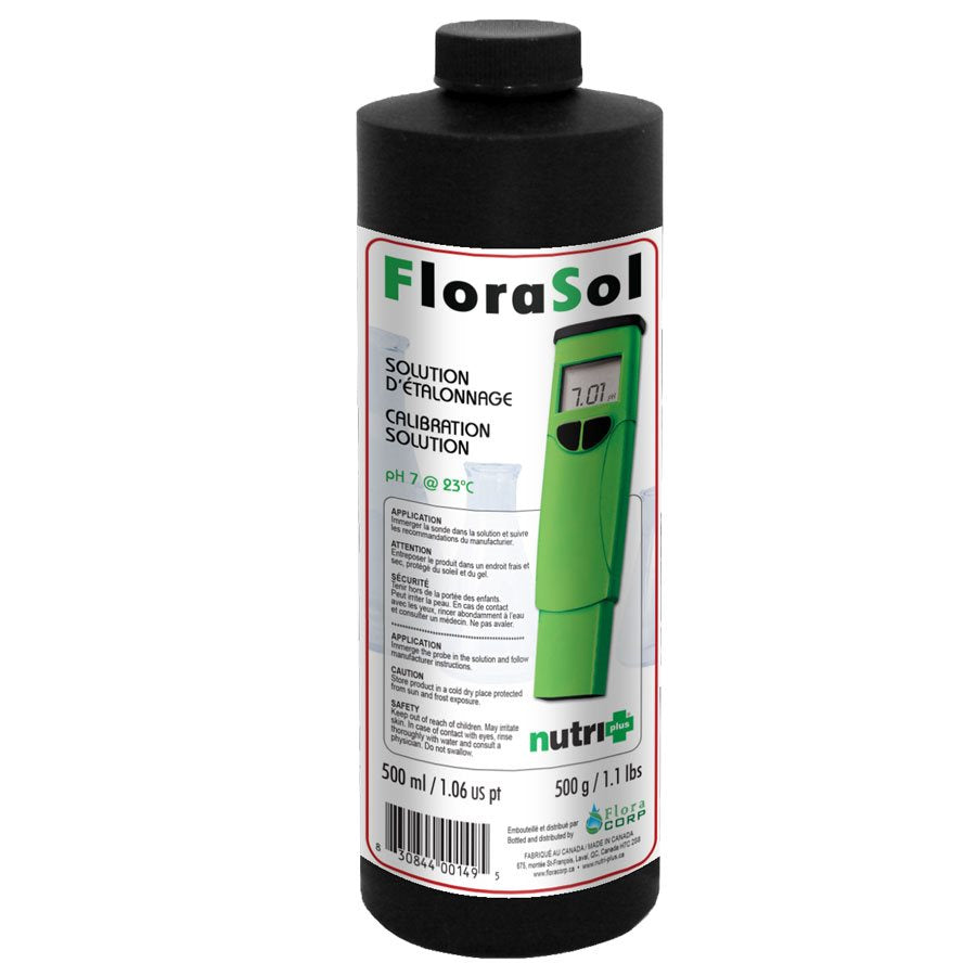 NUTRI+ FLORASOL CALIBRATION SOLUTION PH 7 500ml
