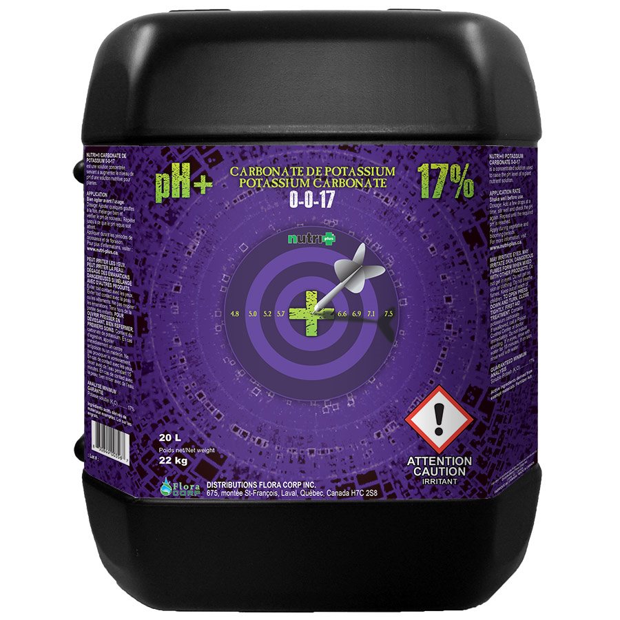 Nutri+ Potassium Carbonate Ph+ 17% 20 Liter