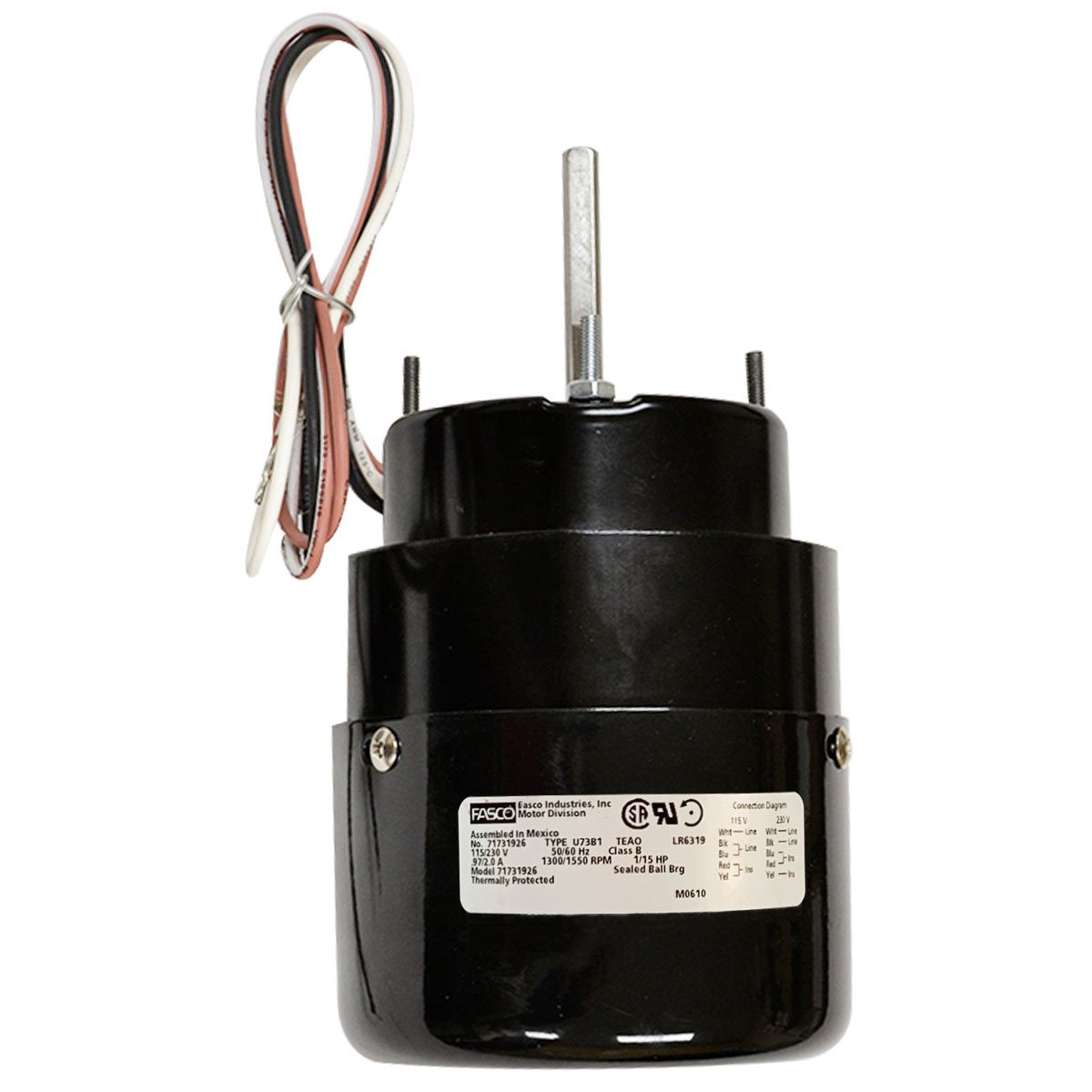 Pro Cut Fast or P2X Motor 1 / 20 HP W / Capacitor
