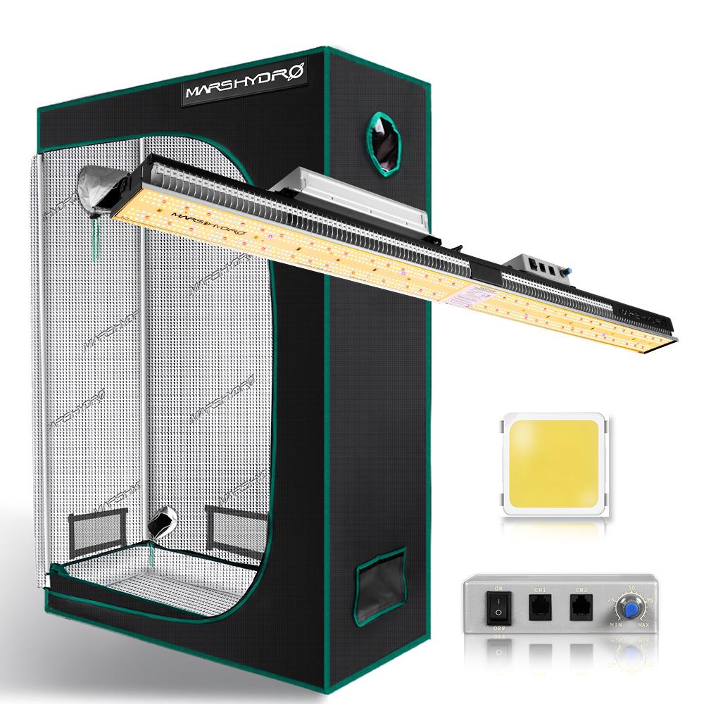 Product Image:Mars Hydro SP 3000 Led Grow Light + 4'x2'x6.5' Grow Tent
