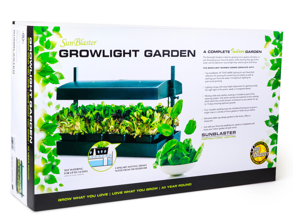 SunBlaster T5HO Growlight Garden