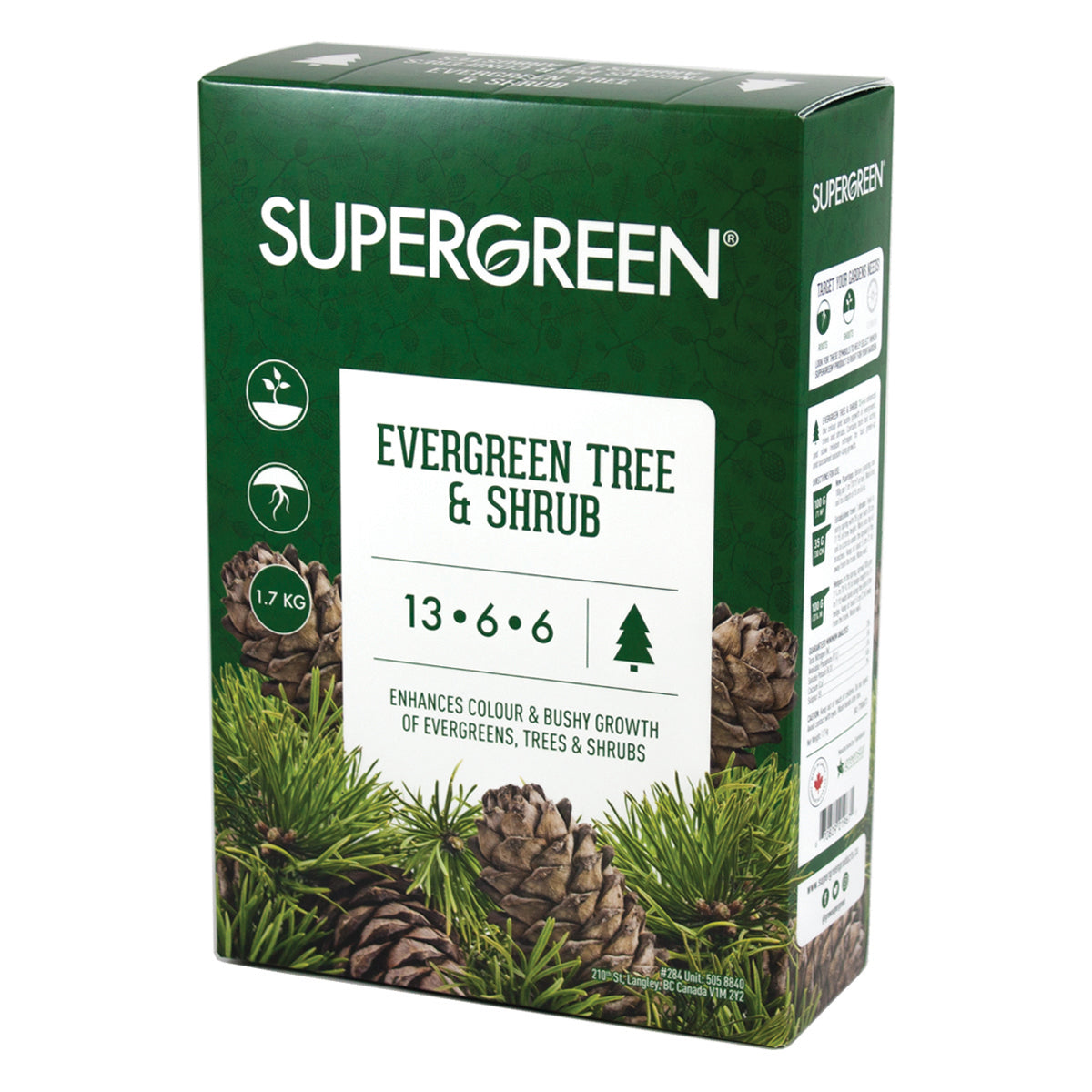 Supergreen Evergreen Tree and Shrub 13-6-6 1.7kg