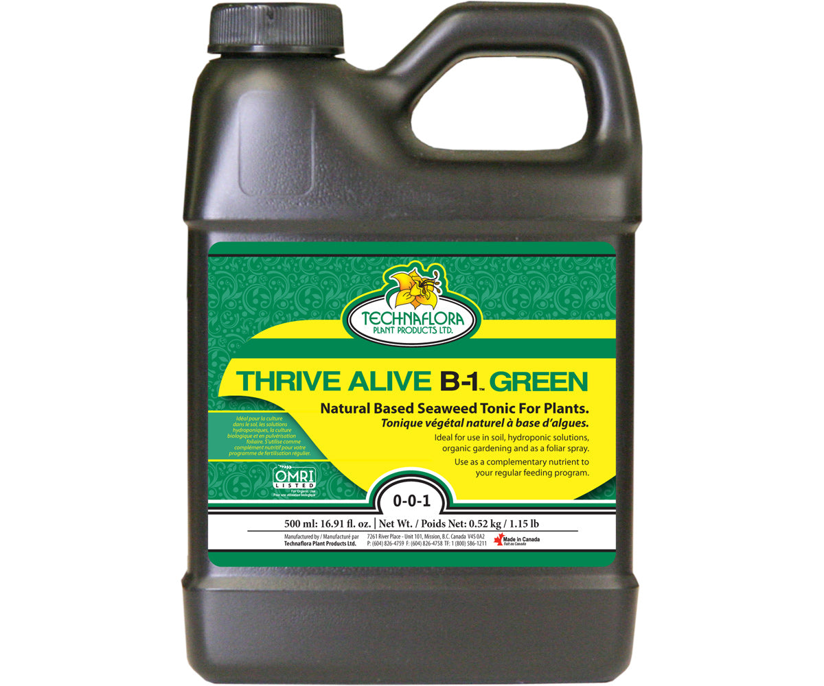 Product Secondary Image:Technaflora Thrive Alive B1 Green