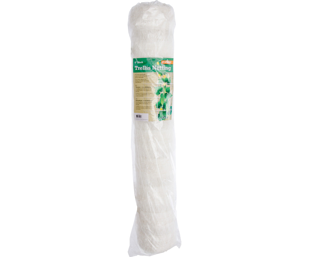 Hydrofarm Trellis Netting 6inch Mesh, 4ft x 3280ft Roll