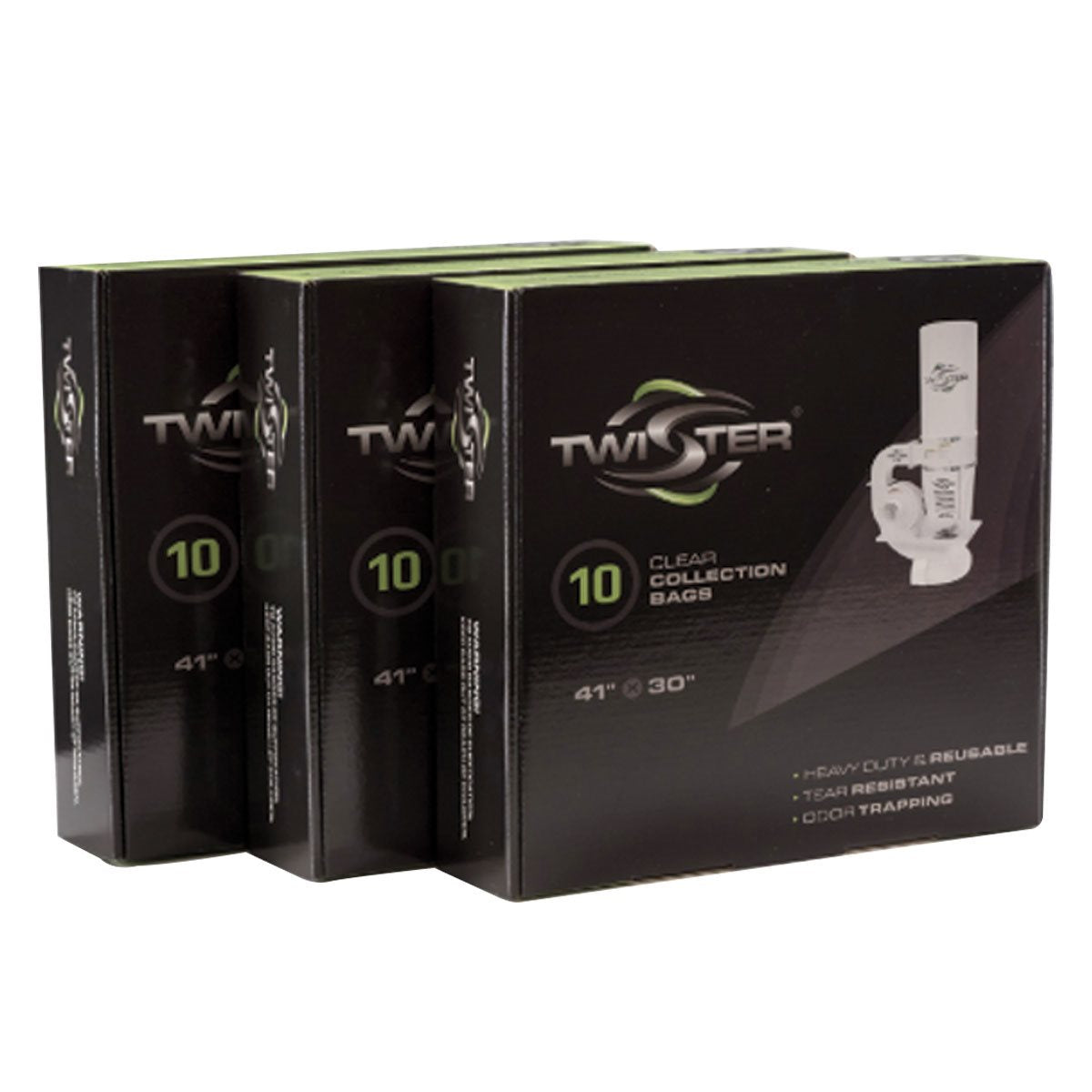 Product Image:Twister T2 Clear Vacuum Bag 5 Mil (3 x 10/pk)