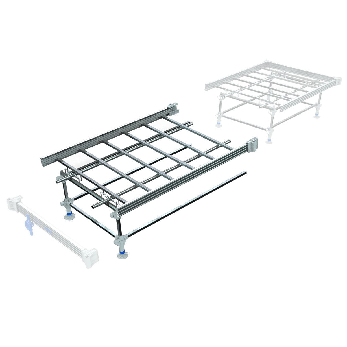 Product Image:Wachsen Rolling Bench Galvanized 5' Box A