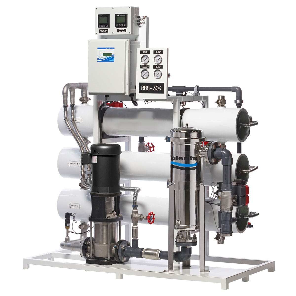 Waterite Blackmaxx RB8 60000 GPD RO System