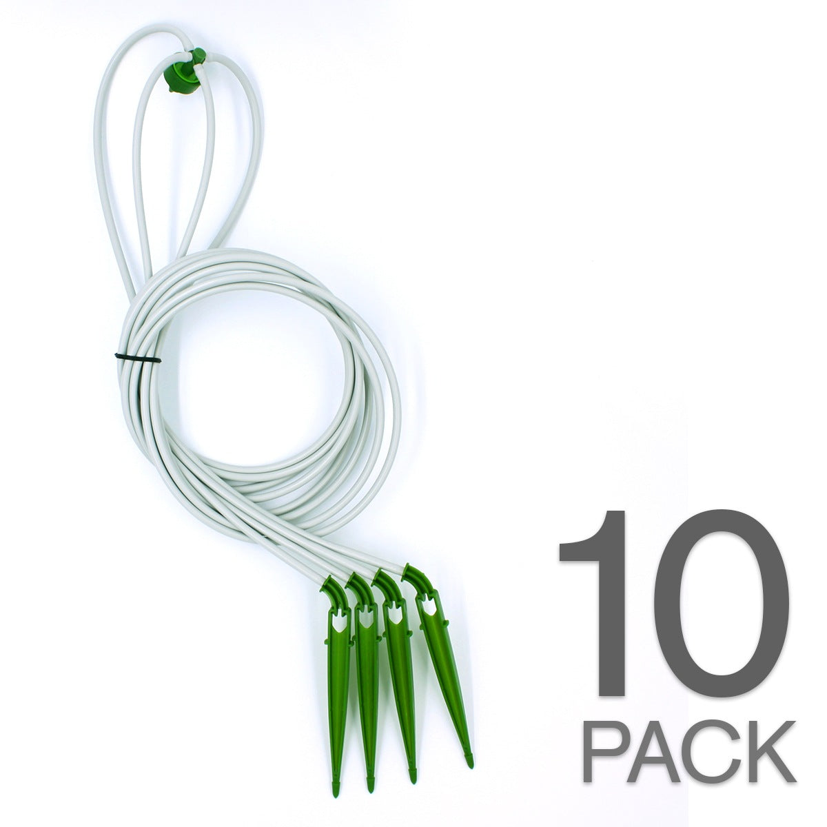 4-WAY MICRO DRIPPER STAKE ASSEMBLY 0.15 GPH PER STAKE | 48" | 10PK