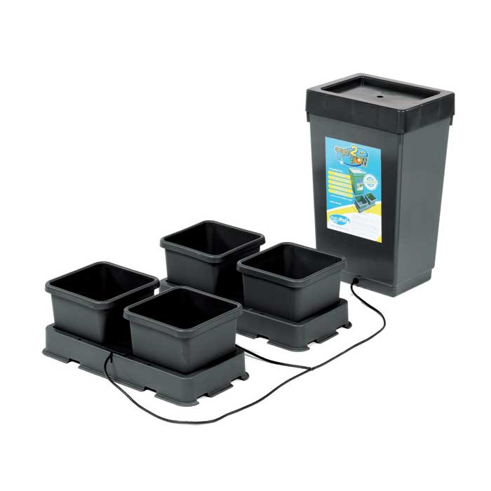 Product Image:AutoPot Systèmes d'arrosage complets faciles à cultiver- Noir (4 Pots)
