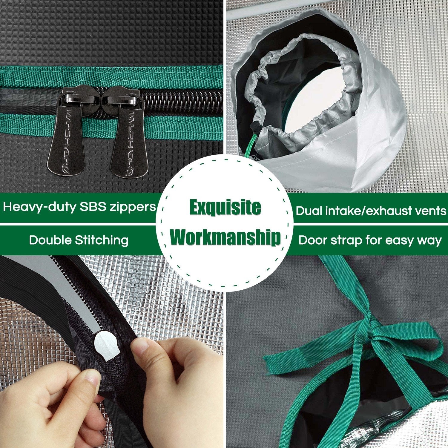 Mars Hydro Grow Tent Full Kit 5' x 5' x 6.5'