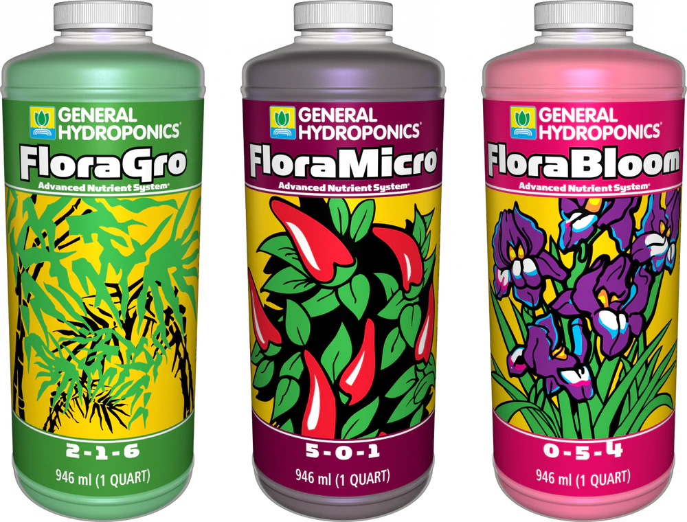 Product Image:General Hydroponics Flora Series Quart Bundle