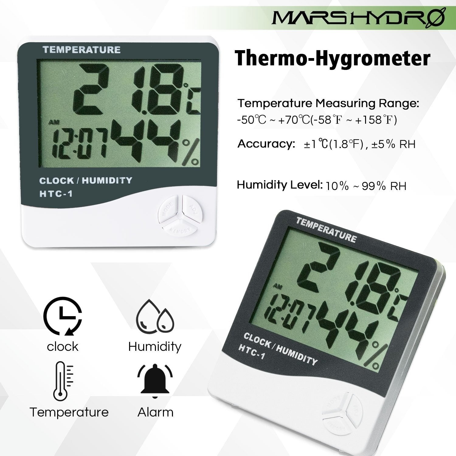 Mars Hydro TSW 2000 LED Grow Light Plus 3'X3' Indoor Complete Tent Kit