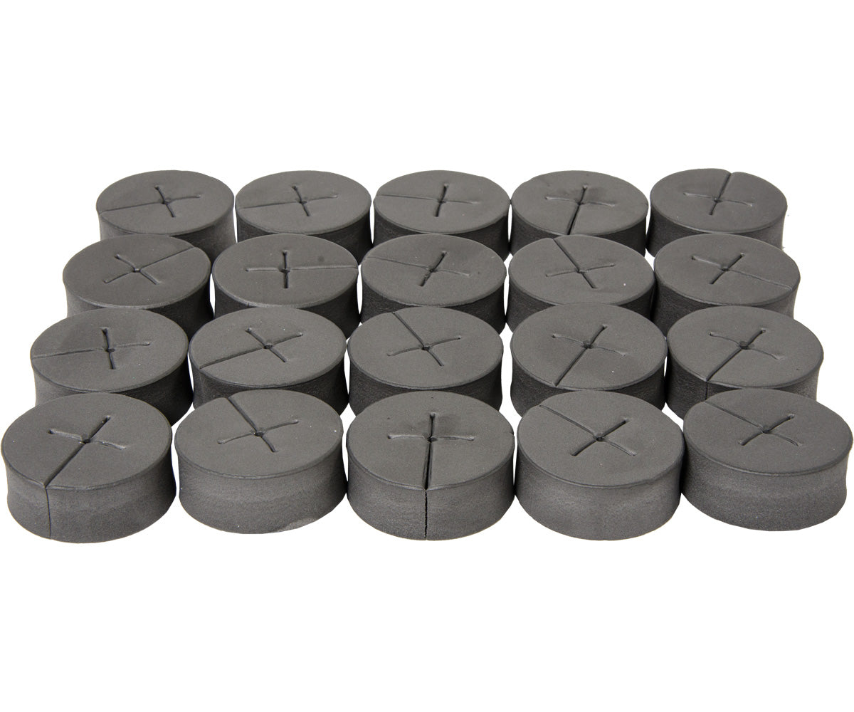 oxyCLONE oxyCERTS - 1 7-8inch Black, pack of 20