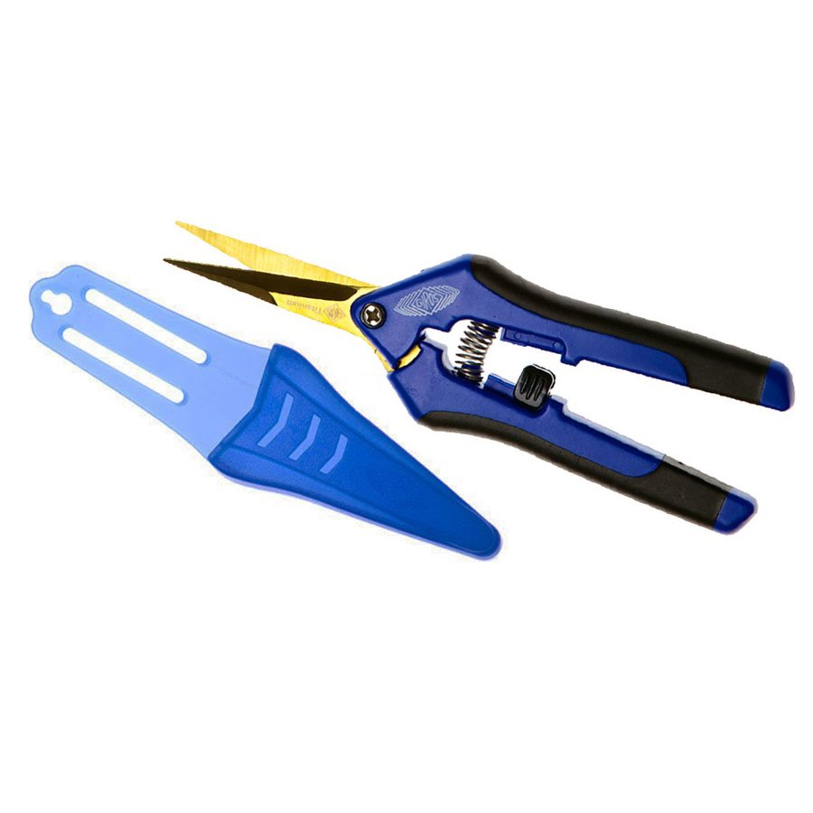 Giro's Blue Pruner Titanium Straight Blades SEC-1001DTI