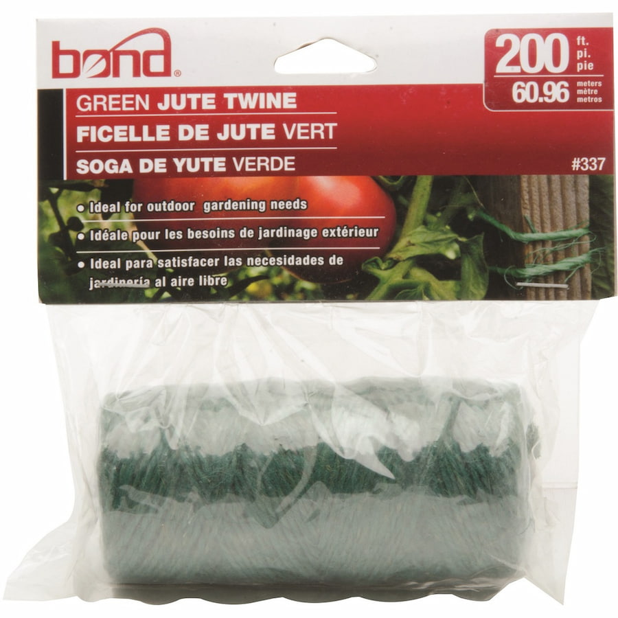 Bond Green Jute Twine (200ft Roll)