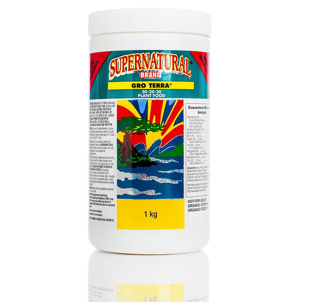SUPERNATURAL BRAND GRO TERRA  20-20-20